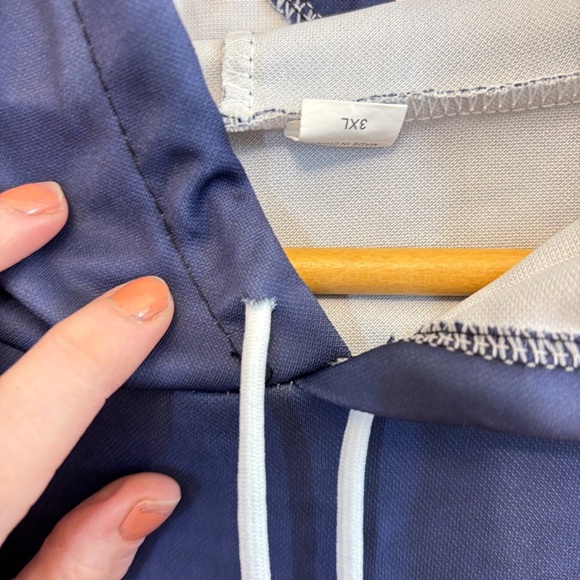 Lanvin Blue and Orange Hoodie - Picture 3 of 3